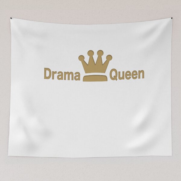 Item preview, Drama queen products in gold-ish colour designed and sold by AnthonyNkl.