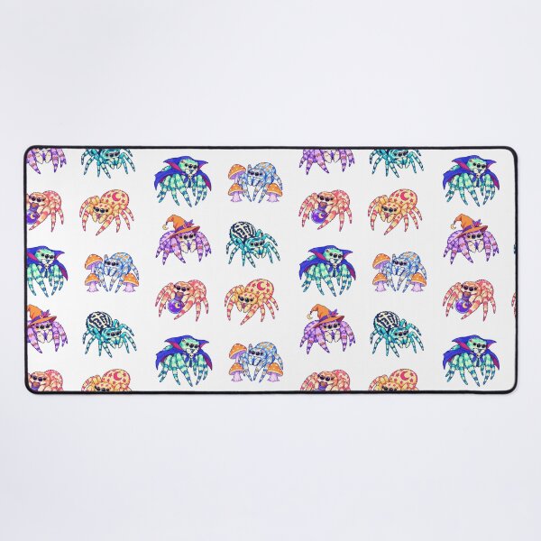Item preview, Halloween Jumping Spiders – Witchy Spiders and Mushrooms designed and sold by Zoolumi.