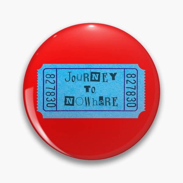 Item preview, Carnival Ticket Journey to Nowhere Light Blue designed and sold by Dutch Bunny Trading LLC.