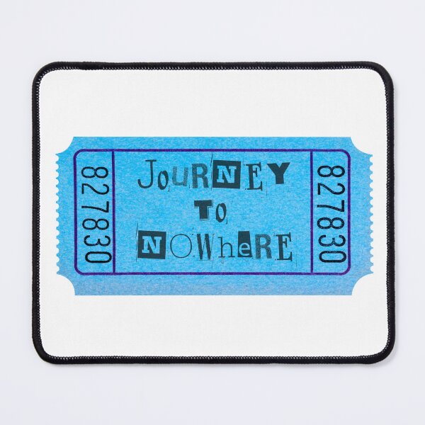 Item preview, Carnival Ticket Journey to Nowhere Light Blue designed and sold by Dutch Bunny Trading LLC.