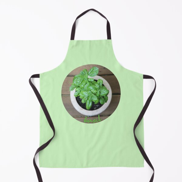 Item preview, basil plant in a pot with wood backround designed and sold by EleniA8.