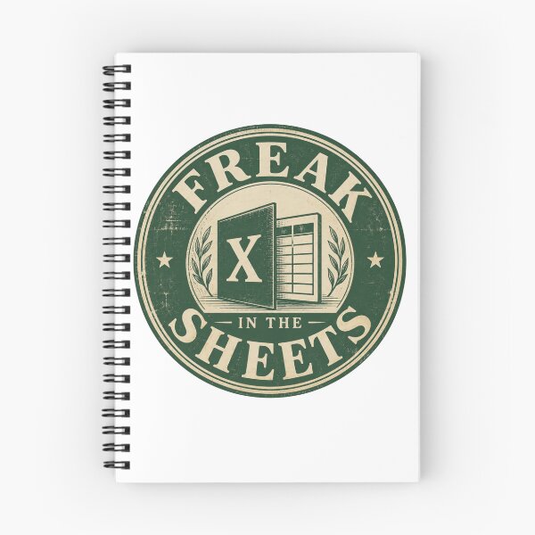 Item preview, Excel Freak in the Sheets - Work Humor designed and sold by CampAndCoast.
