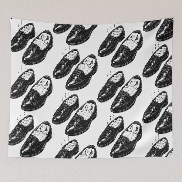 Item preview, Shoe Capsule Hotel Illustration designed and sold by medicalkinoko.