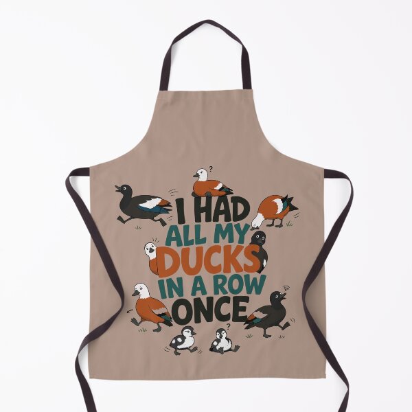 Item preview, Ducks in a Row Once – Funny Paradise Shelduck NZ Design designed and sold by MvuuStudio.