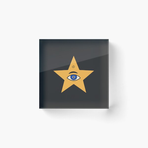 Item preview, Odd Star - Star Art With Eye designed and sold by BuenoStudio.