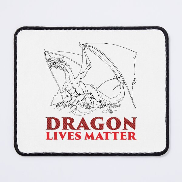 Item preview, Dragon Lives Matter (with scales) designed and sold by CtrlAltGalaxy.
