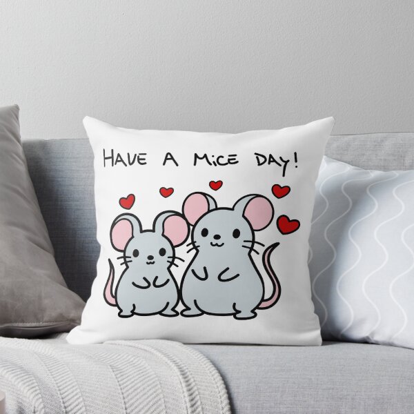 Item preview, Have A Mice Day! Cute Mice Design For Shirts & Stickers Funny Animal Puns designed and sold by Stocksjohn.