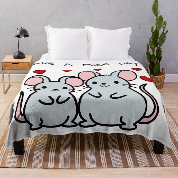Item preview, Have A Mice Day! Cute Mice Design For Shirts & Stickers Funny Animal Puns designed and sold by Stocksjohn.