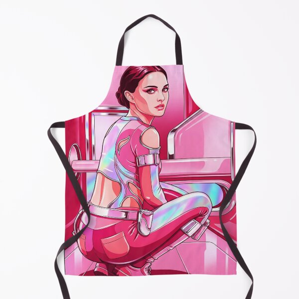 Item preview, Holographic Naboo Princess | Pink Sci-Fi Pop Art designed and sold by CleverCulture.