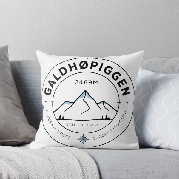 Item preview, Galdhøpiggen 2469m Norway Highest Peak Vintage Hiking Badge - Jotunheimen National Park designed and sold by herrarshop.