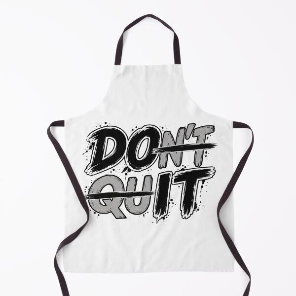 Item preview, DON’T QUIT DO IT – Bold Motivational Typography Streetwear Design designed and sold by TheAllInStore.