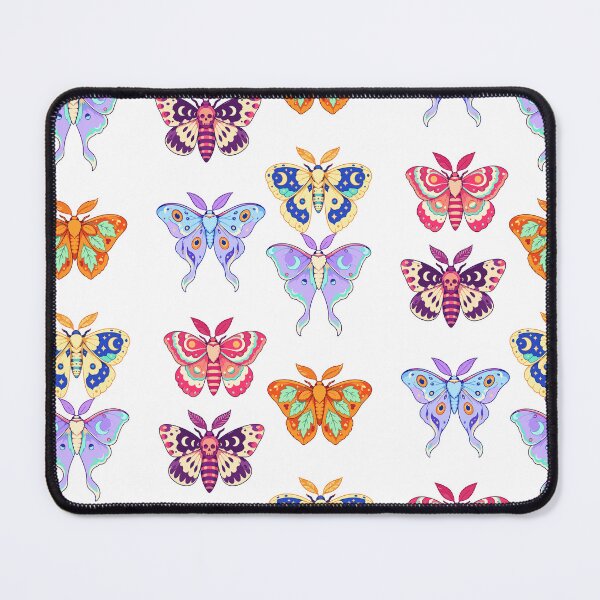 Item preview, Halloween Moths – Colorful Moon and Skull Wing Designs designed and sold by Zoolumi.