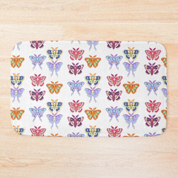 Item preview, Halloween Moths – Colorful Moon and Skull Wing Designs designed and sold by Zoolumi.