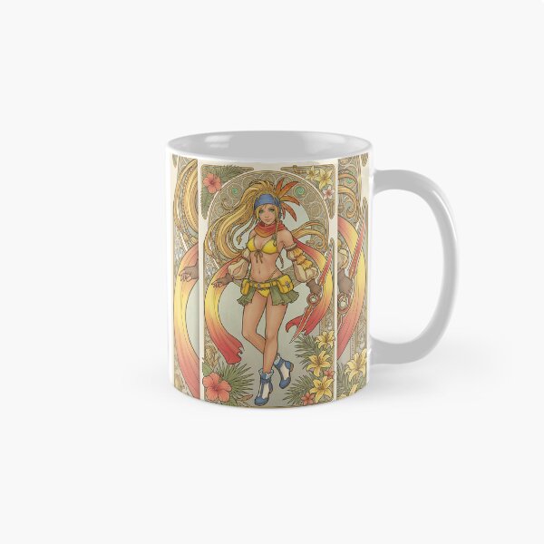 Item preview, Rikku in the style of Alphonse Mucha designed and sold by Solace Sparkles.
