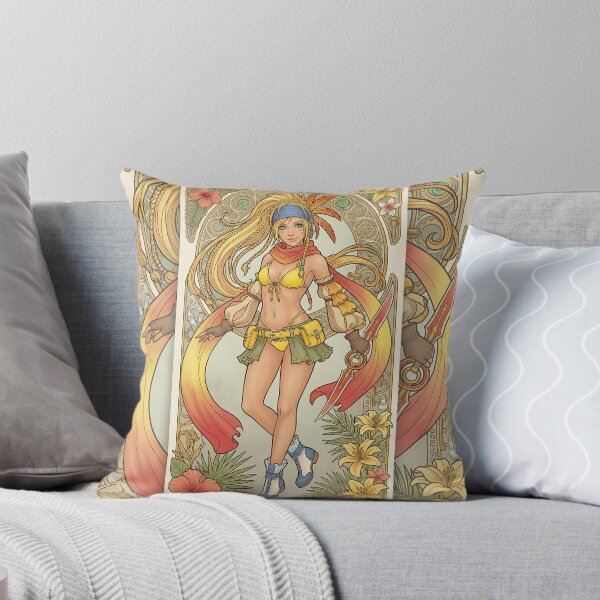 Item preview, Rikku in the style of Alphonse Mucha designed and sold by Solace Sparkles.