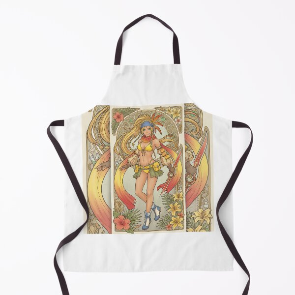 Item preview, Rikku in the style of Alphonse Mucha designed and sold by Solace Sparkles.