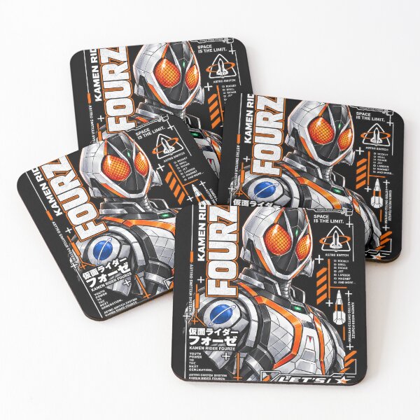 Item preview, Kamen Rider Fourze Inspired Japanese Tokusatsu Hero Design designed and sold by shincustomid.