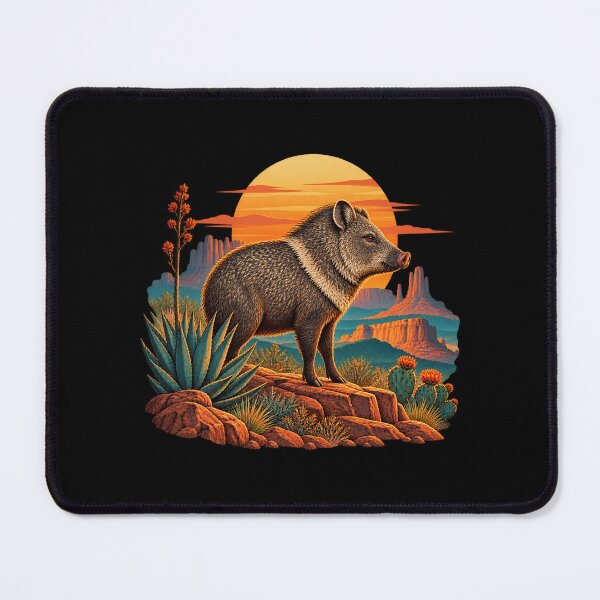 Item preview, Retro Desert Javelina designed and sold by Georain.
