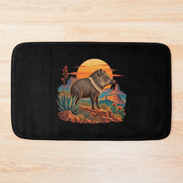 Item preview, Retro Desert Javelina designed and sold by Georain.