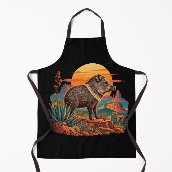 Item preview, Retro Desert Javelina designed and sold by Georain.