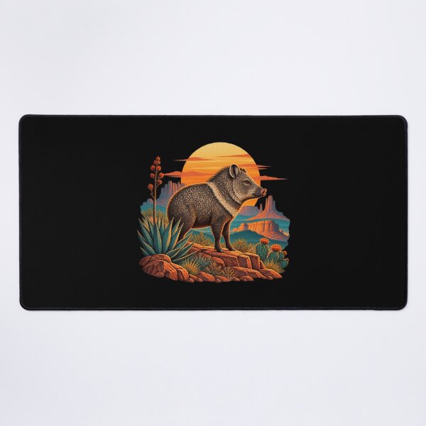 Item preview, Retro Desert Javelina designed and sold by Georain.