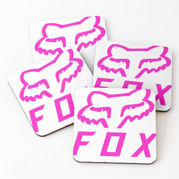 Item preview, pink fox racing logo designed and sold by NtcApparelCo.