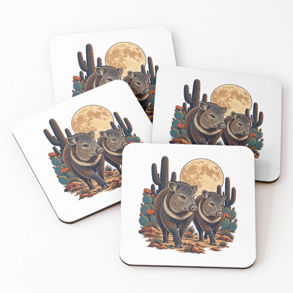Item preview, Retro Desert Javelina designed and sold by Georain.