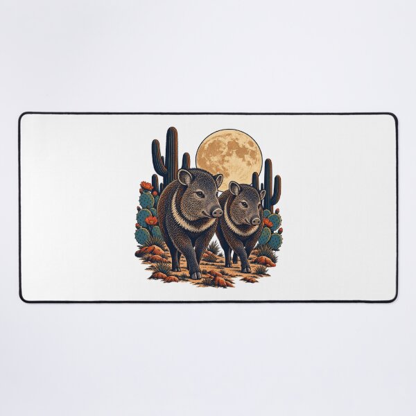 Item preview, Retro Desert Javelina designed and sold by Georain.