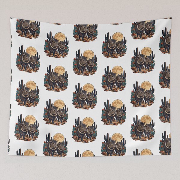 Item preview, Retro Desert Javelina designed and sold by Georain.