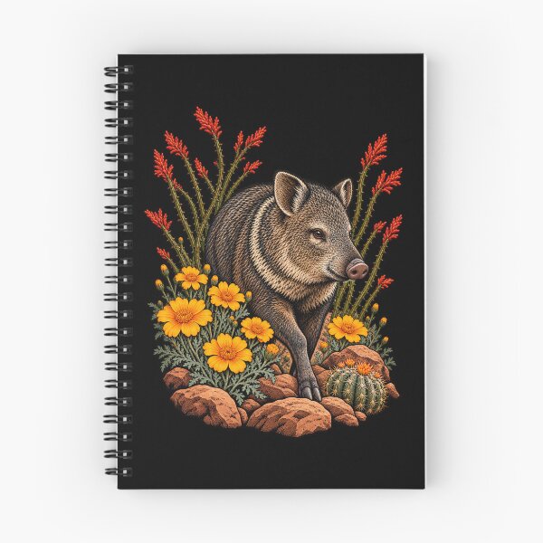 Item preview, Retro Desert Javelina designed and sold by Georain.