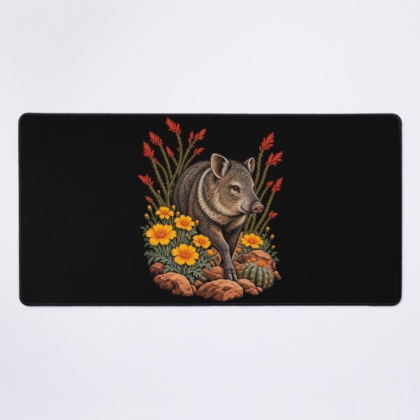 Item preview, Retro Desert Javelina designed and sold by Georain.