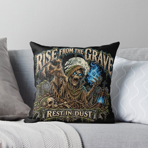 Item preview, Rise From The Grave - Rest In Dust Zombie Skeleton designed and sold by M. Mamdouh Artworks.