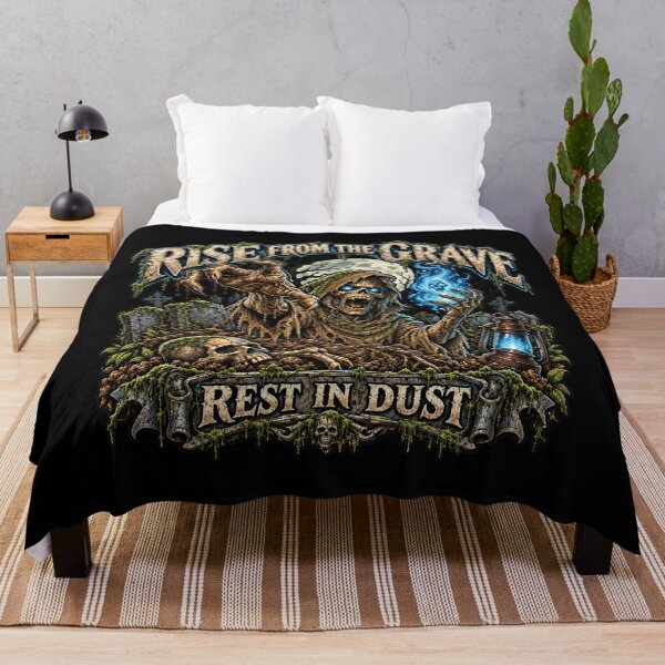 Item preview, Rise From The Grave - Rest In Dust Zombie Skeleton designed and sold by M. Mamdouh Artworks.