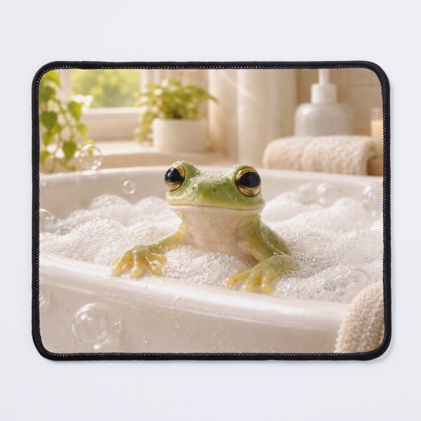 Item preview, Glass Frog Bubble Bath designed and sold by Sillytoe.