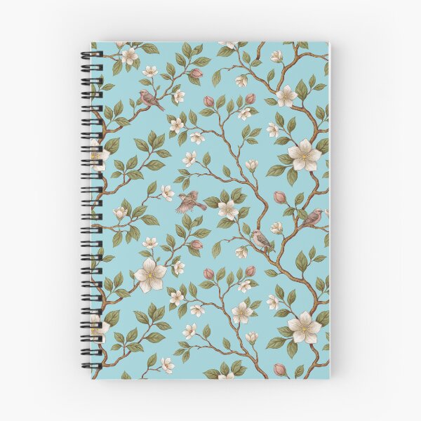 Item preview, Timeless Blossom Nostalgia - Sky Blue designed and sold by Lidra Zehcnas.