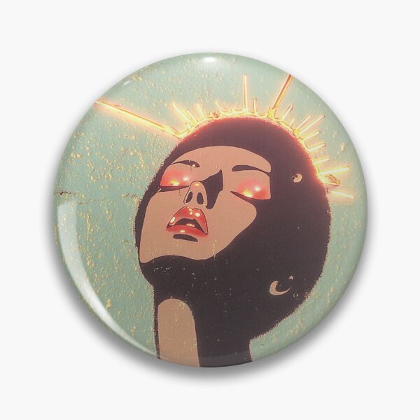Item preview, Solar Saint | Electric Aura designed and sold by Cyber Garden Studio.