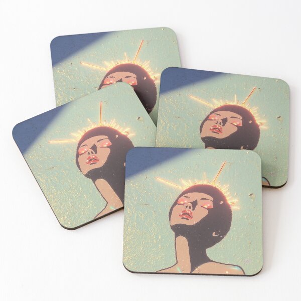 Item preview, Solar Saint | Electric Aura designed and sold by Cyber Garden Studio.