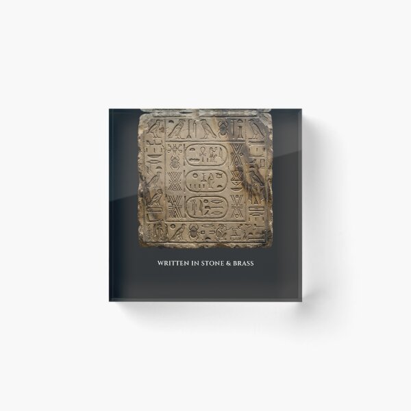Item preview, Hieroglyphs and Nsibidi Carved Stone designed and sold by A3eEcosystem.