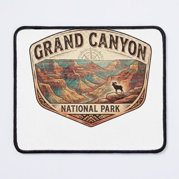 Item preview, Grand Canyon National Park Vintage Adventure designed and sold by CreativeNest Prints.