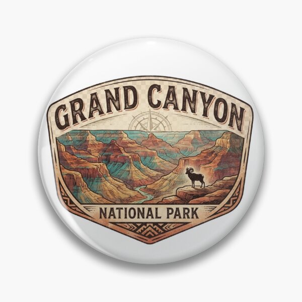 Item preview, Grand Canyon National Park Vintage Adventure designed and sold by CreativeNest Prints.