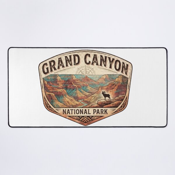 Item preview, Grand Canyon National Park Vintage Adventure designed and sold by CreativeNest Prints.
