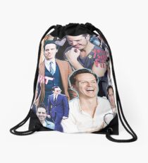 andrew scott collage Drawstring Bag