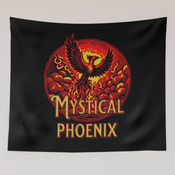 Item preview, mystical phoenix designed and sold by wildforcedesign.