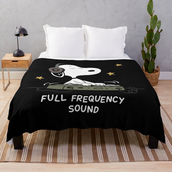 Item preview, Snoopy Playing DJ Full Frequency Sound designed and sold by TobiasHalley.