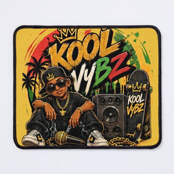 Item preview, Kool Vybz Urban Skater Reggae Art designed and sold by digitalbob60.