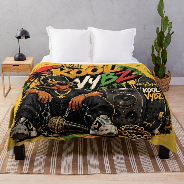 Item preview, Kool Vybz Urban Skater Reggae Art  designed and sold by digitalbob60.