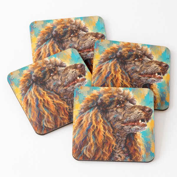 Item preview, Colourful English Cocker Spaniel Portrait - Vibrant Abstract Dog Art designed and sold by shrolts.