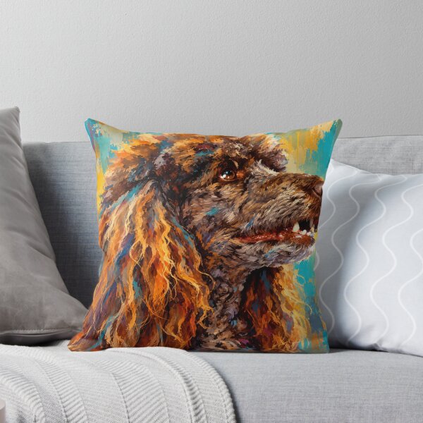 Item preview, Colourful English Cocker Spaniel Portrait - Vibrant Abstract Dog Art designed and sold by shrolts.