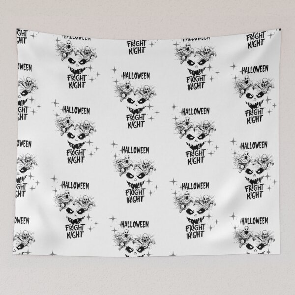 Item preview, Halloween Fright Night Spooky Skulls designed and sold by IvonneDesigns.