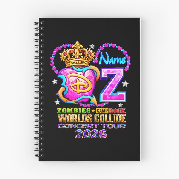 Item preview, Personalized Zombie Camp Rock Worlds Collide Concert Tour 2026 designed and sold by raamaheddie76.